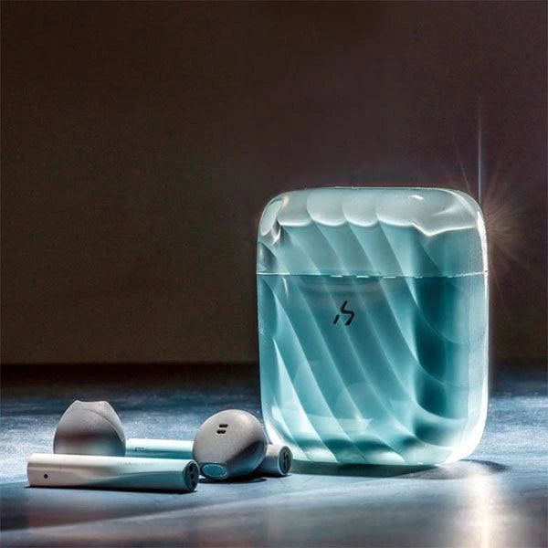 Havit HAKII ICE Lite Wireless Earbuds T5WJ- Blue