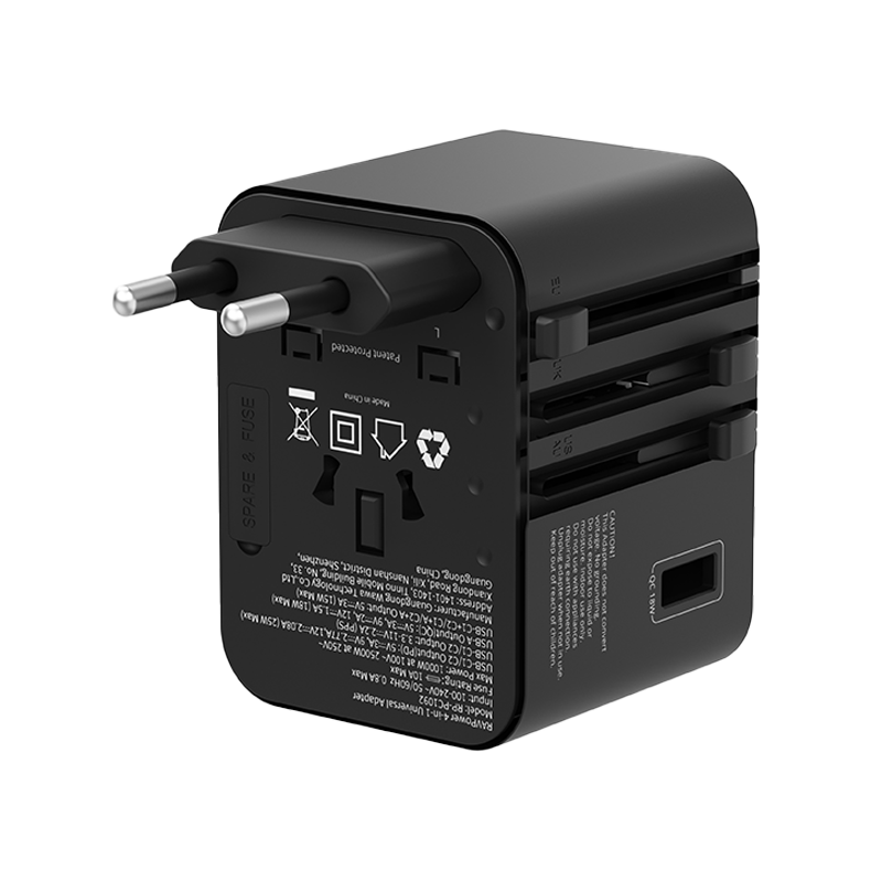 RAVPower RP-PC1092 25W GaN PD 5-in-1 Universal Travel Adapter