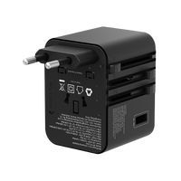 RAVPower RP-PC1092 25W GaN PD 5-in-1 Universal Travel Adapter