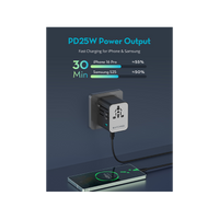 RAVPower RP-PC1092 25W GaN PD 5-in-1 Universal Travel Adapter