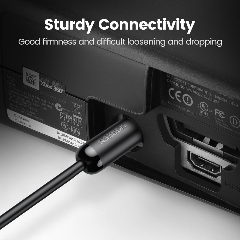 Ugreen AV122 Toslink Optical Audio Cable 2m