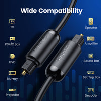 Ugreen AV122 Toslink Optical Audio Cable 2m
