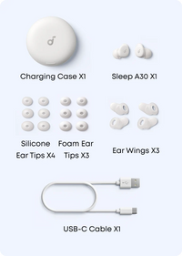 Soundcore A30 Smart ANC Sleep Earbuds