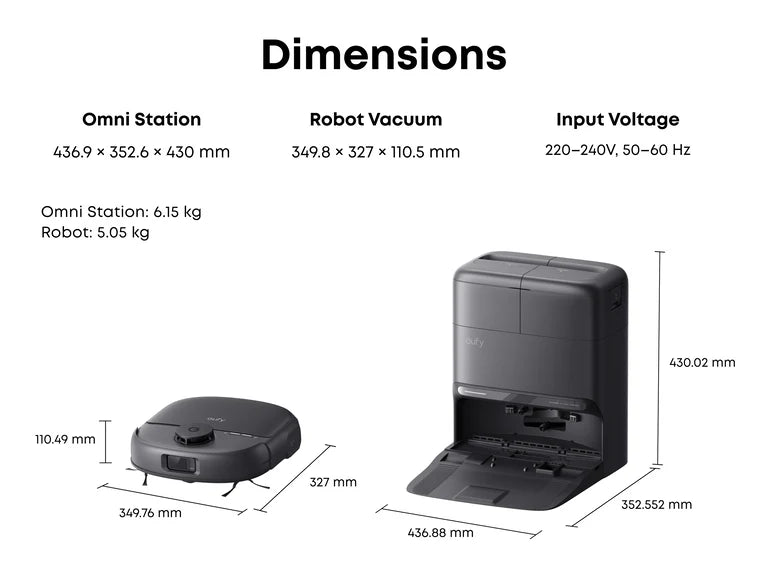 Eufy Omni C28 15,000Pa Suction Robot Vacuum