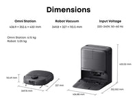 Eufy Omni C28 15,000Pa Suction Robot Vacuum