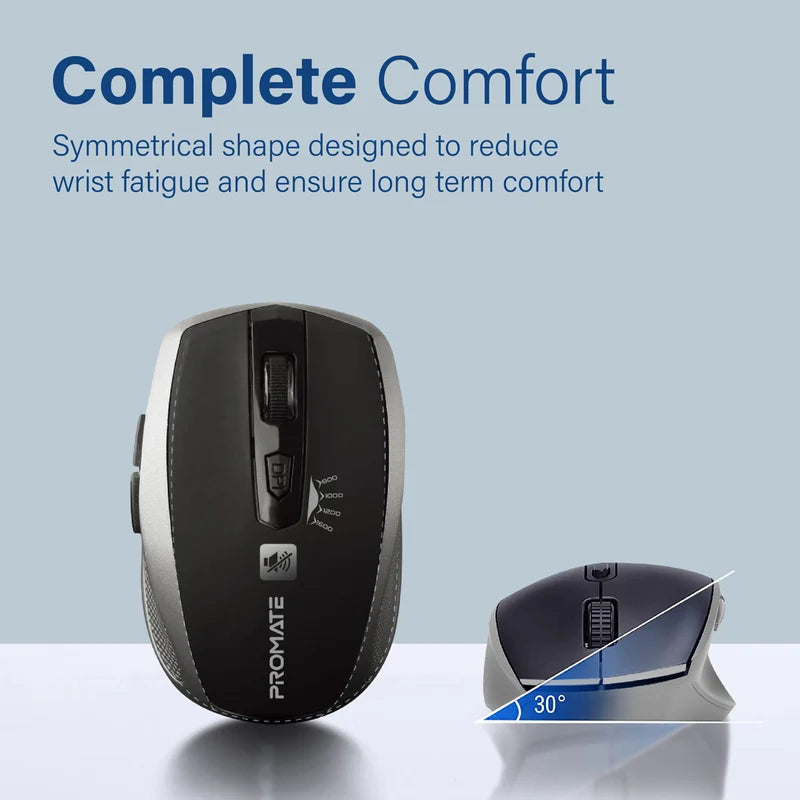 Promate Breeze Silent Switch Wireless Mouse