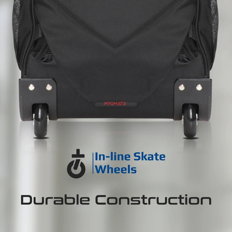 Promate CramPack TR 15.6 inch Laptop Trolley Bag