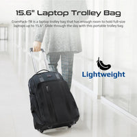 Promate CramPack TR 15.6 inch Laptop Trolley Bag