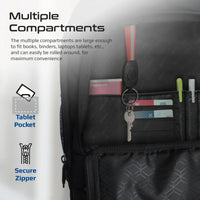 Promate CramPack TR 15.6 inch Laptop Trolley Bag