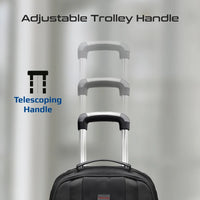 Promate CramPack TR 15.6 inch Laptop Trolley Bag