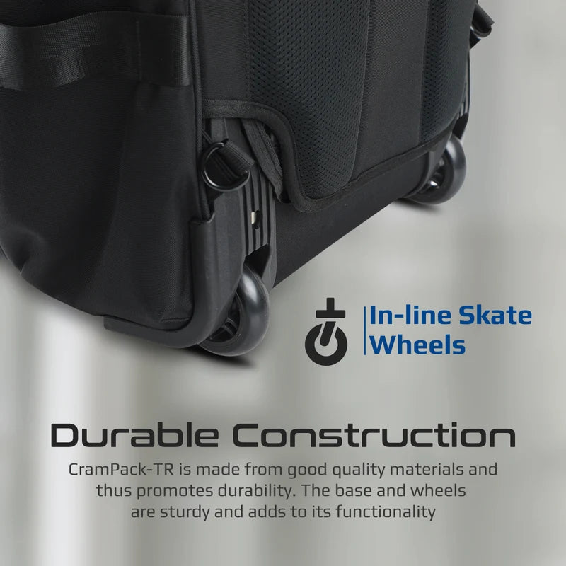 Promate CramPack TR 15.6 inch Laptop Trolley Bag