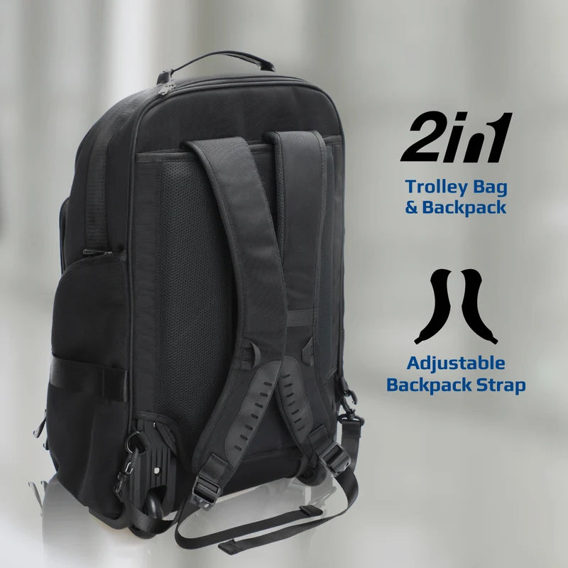 Promate CramPack TR 15.6 inch Laptop Trolley Bag