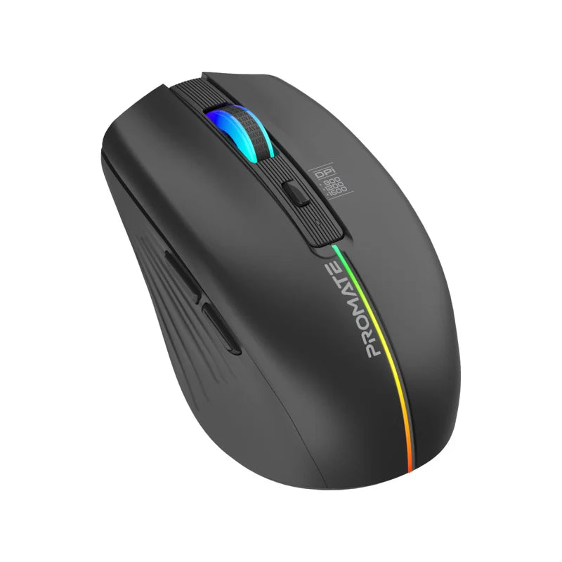Promate Kitt Wireless Ergonomic Optical Mouse