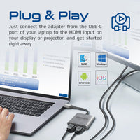 Promate MediaLink-H2 4K USB-C to Dual HDMI Adapter