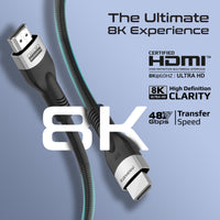 Promate PrimeLink 8K Certified HDMI 2.1 Cable