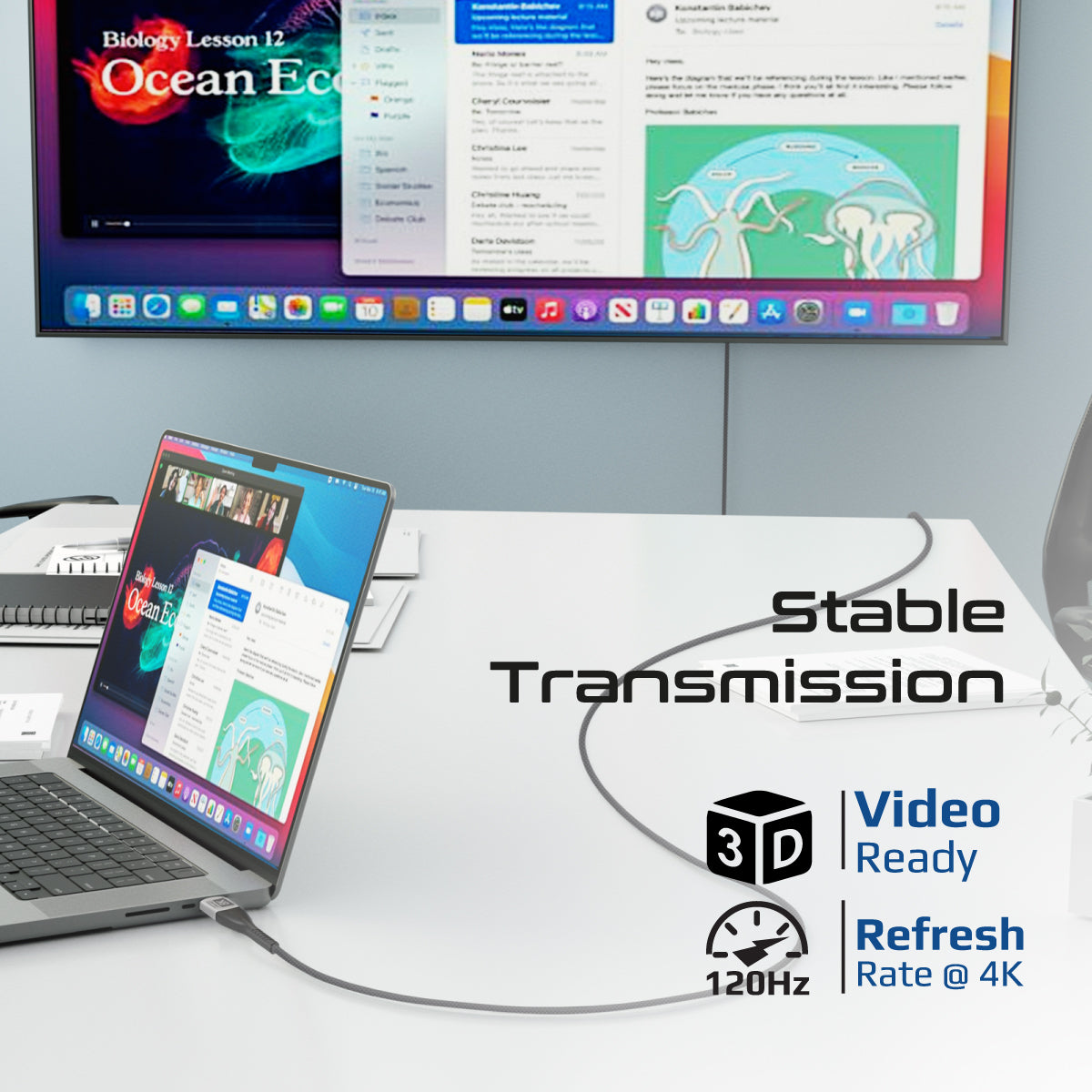 Promate PrimeLink 8K Certified HDMI 2.1 Cable