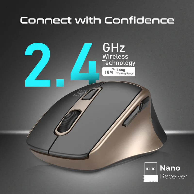 Promate Samit Silent Click Wireless Mouse