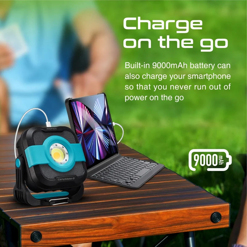 Promate CampMate 3 Camping LED Light Power Bank