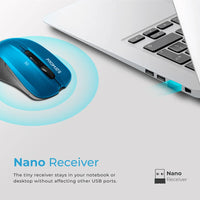 Promate Contour Wireless Ergonomic Mouse