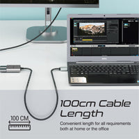 Promate MediaSplit-H2 Dual HDMI 4K@60Hz Splitter Cable