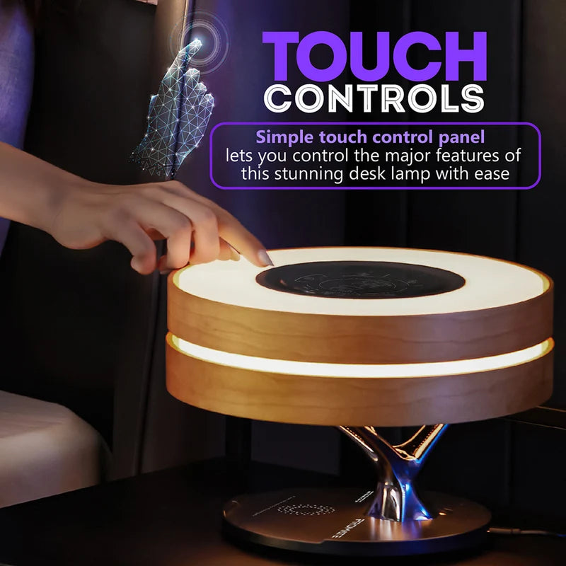 Promate Mirth Speaker Lamp and Wireless Charger
