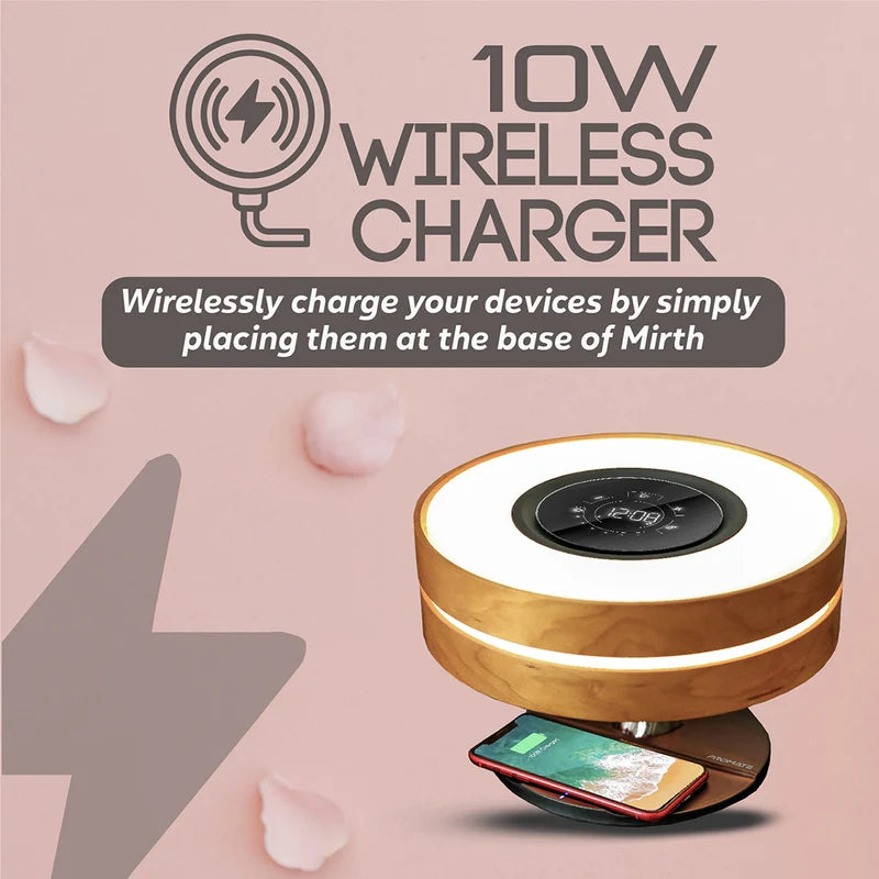 Promate Mirth Speaker Lamp and Wireless Charger