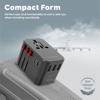 Promate TripMate 36W Universal Travel Adapter