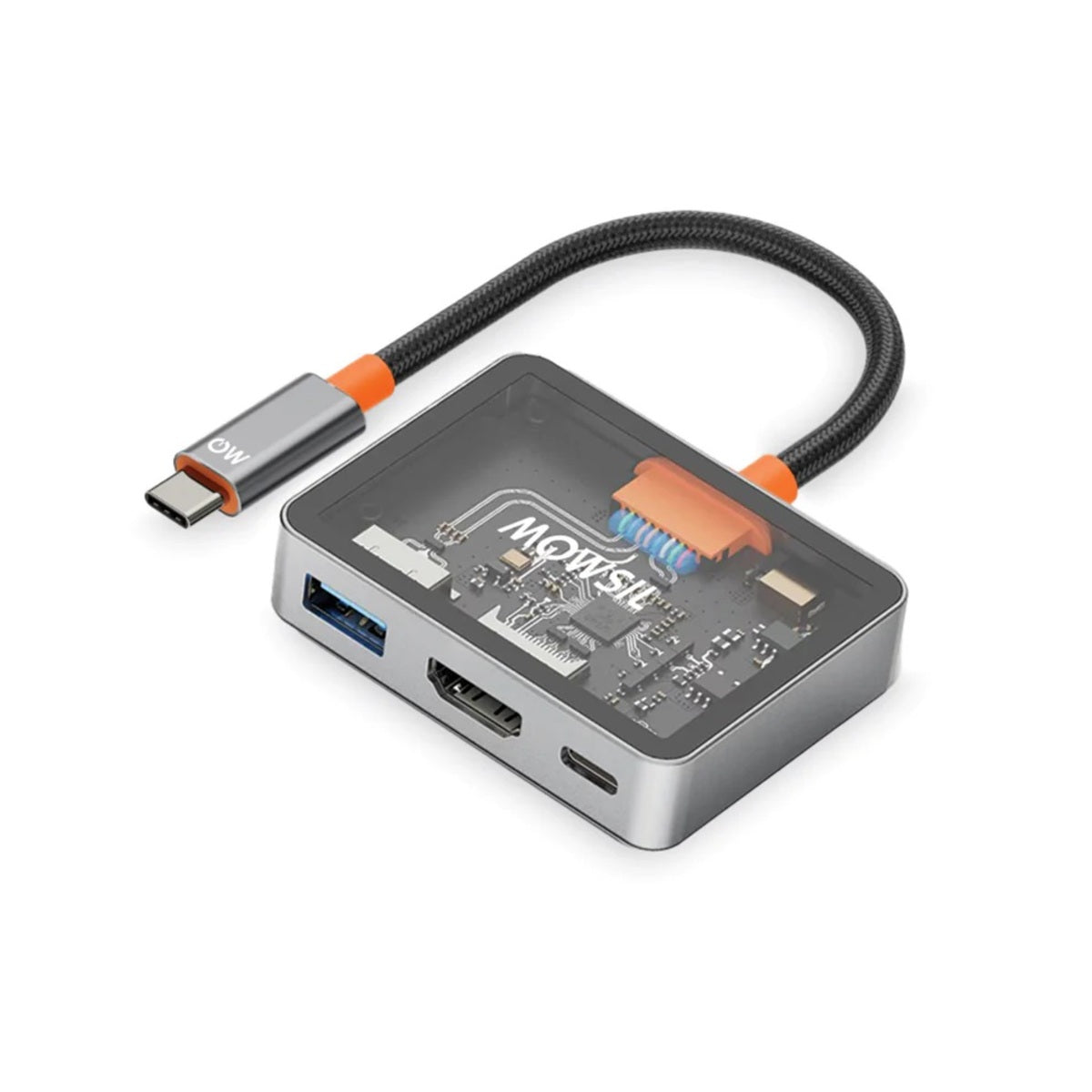 Mowsil MOCHB3 USB-C To HDMI Multiport Adapter