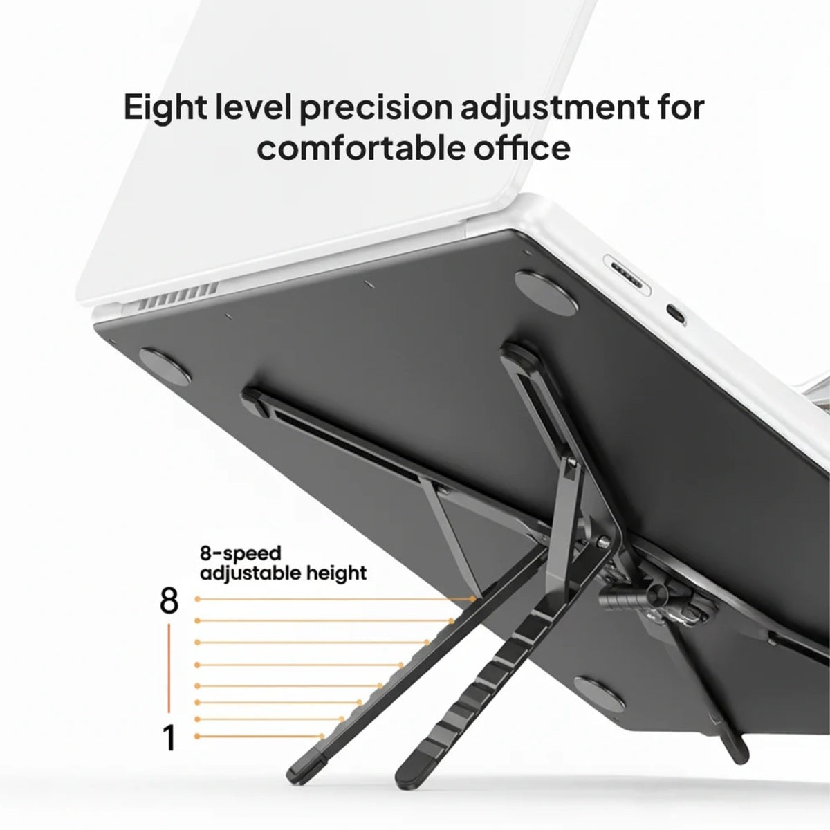 Mowsil MOLSP 3-In-1 Magnetic Laptop, Tablet & Phone Stand