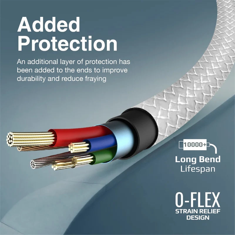 Promate xCord Ai USB to Lightning Cable 1m