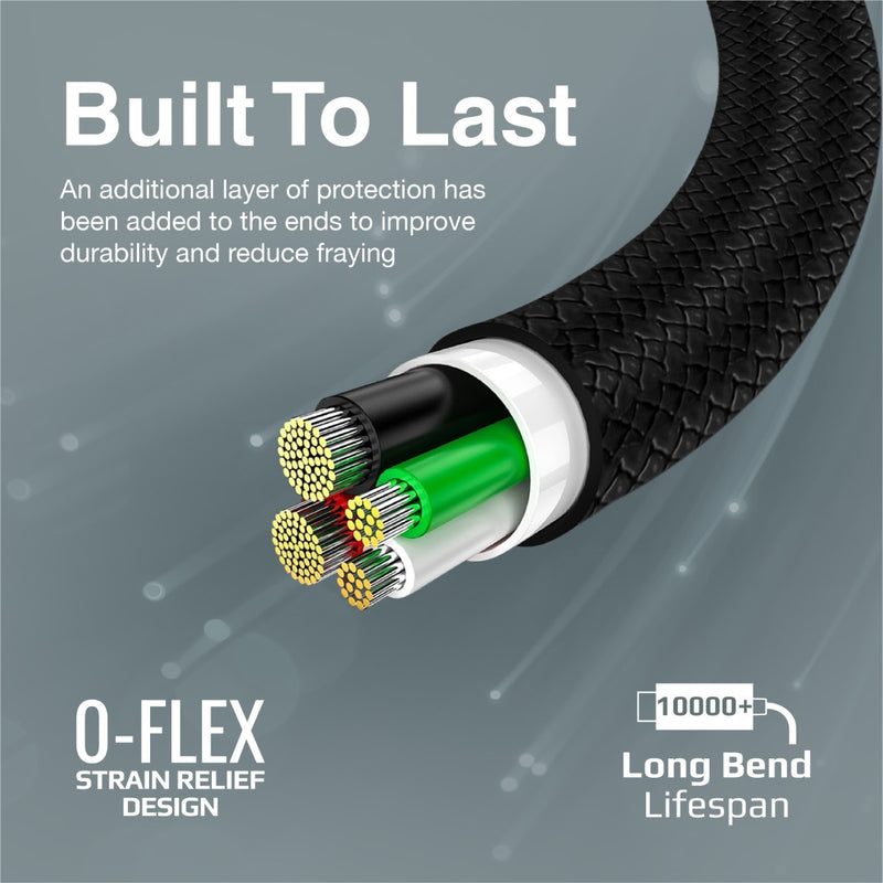 Promate xCord CC 60W USB C Cable 1m