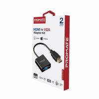 Promate proLink-H2V HDMI to VGA 1080p Display Adapter