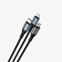 BWOO X274 3-in-1 Aluminium Alloy Data Cable