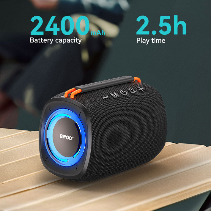 BWOO BS90 IPX4 Hi-Fi Surround Sound Portable Wireless Speaker