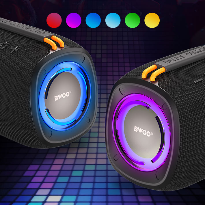 BWOO BS90 IPX4 Hi-Fi Surround Sound Portable Wireless Speaker