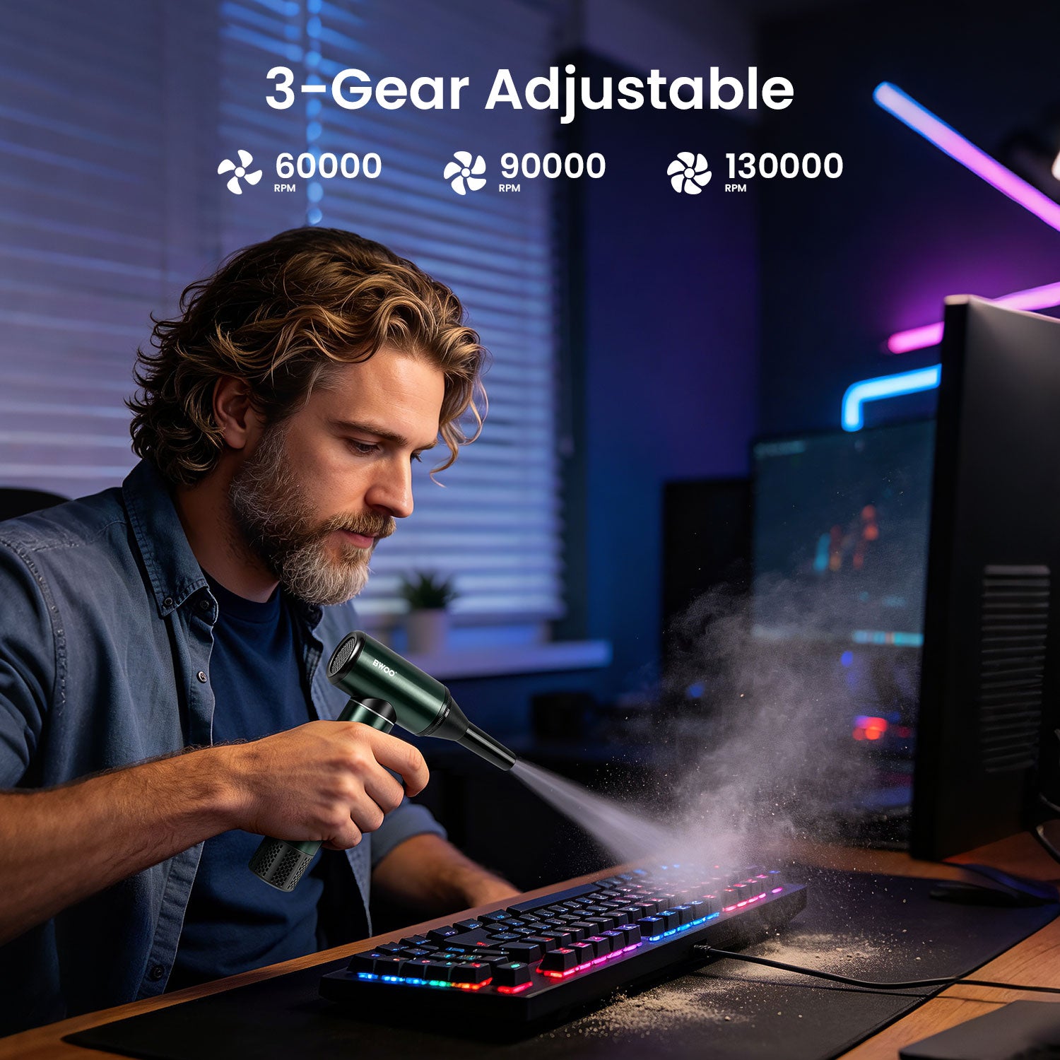 BWOO XD02 Ultra-High Speed Dust Blower
