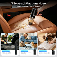 BWOO XD03 Multi-Functional Handheld Car Vacuum Cleaner