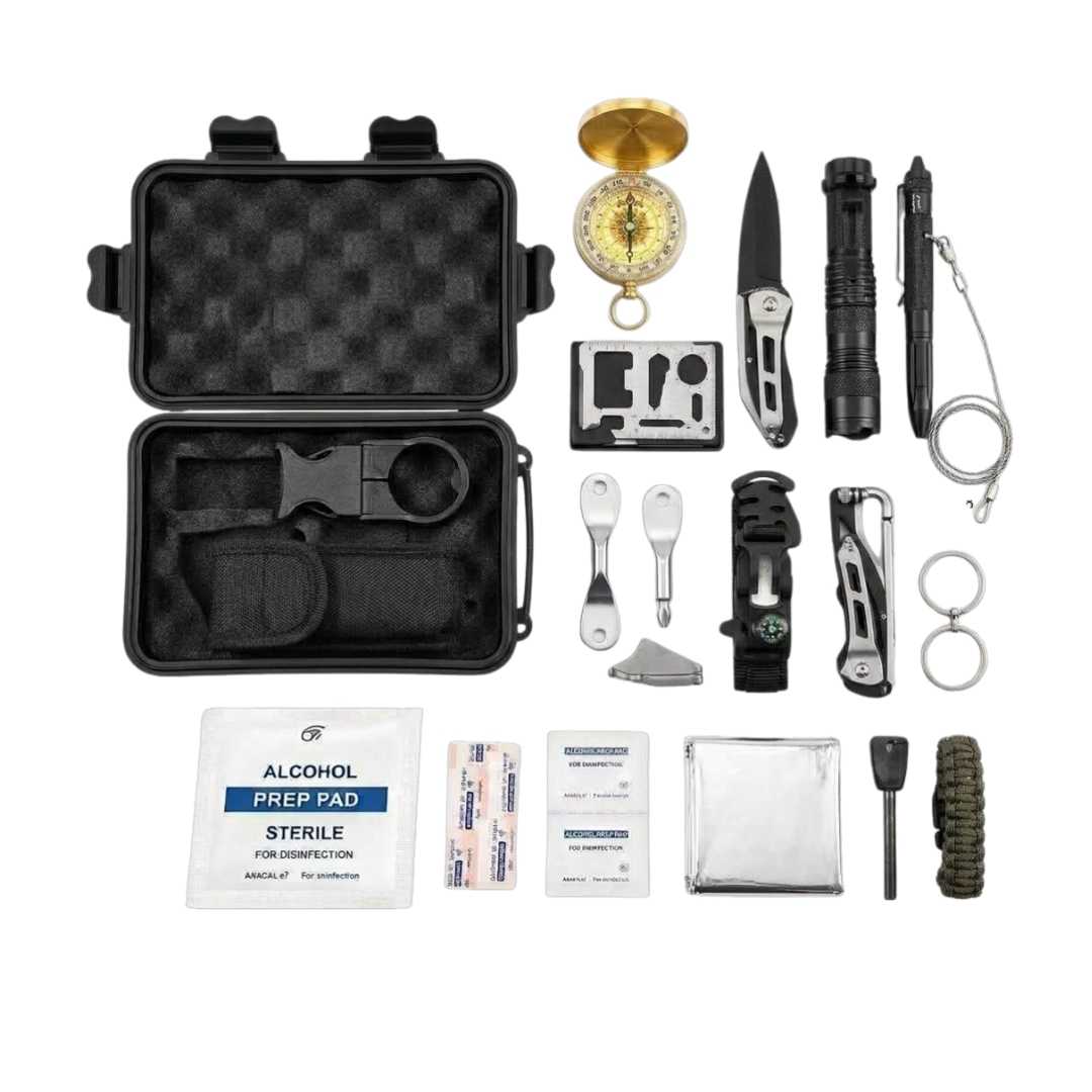 18-in-1 Survival & Camping Kit