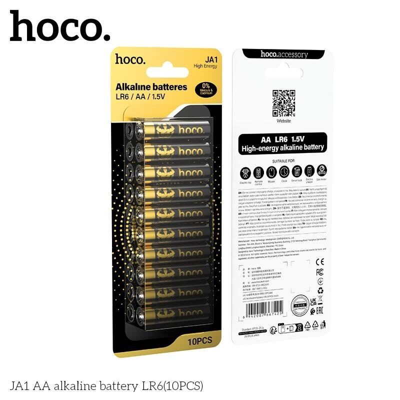Hoco JA1 AA & DLR02 AAA Battery Packs - 4 and 10 Packs