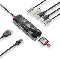 Promate TransHub-Go 9-in-1 100W USB-C Hub