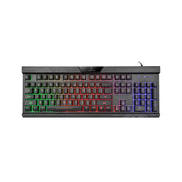 Vertux Amber Rainbow Backlit Gaming Keyboard