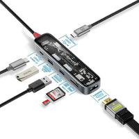 Promate TransHub-Lite 7-in-1 100W USB-C Hub