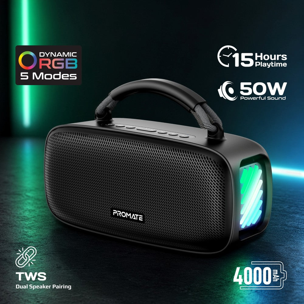 Promate Sonari 50W True Wireless HD Speaker