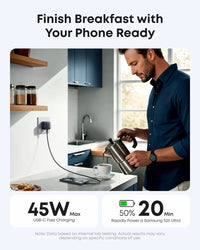 Anker A2692 Nano Charger 45W USB-C Ultra-Compact Fast Adapter