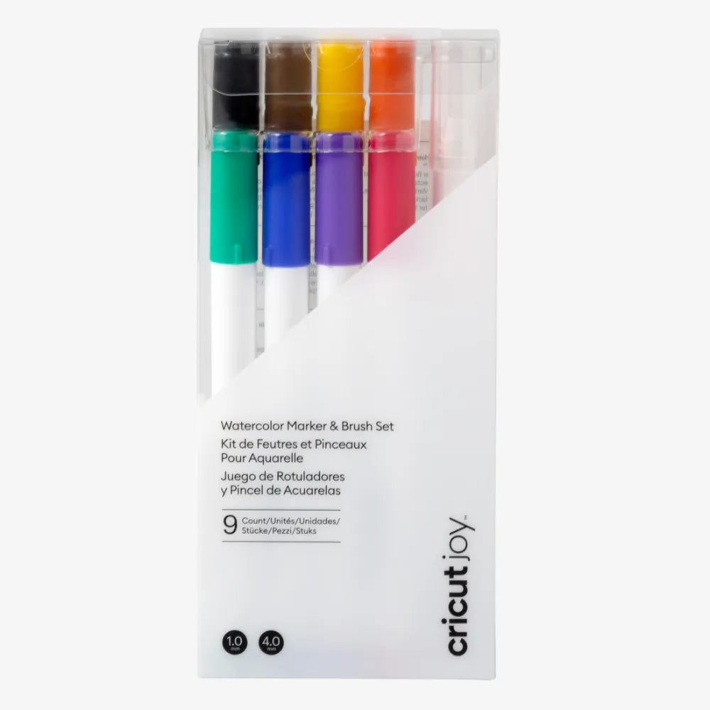 Cricut Joy™ Watercolor Marker & Brush Set (9 ct)