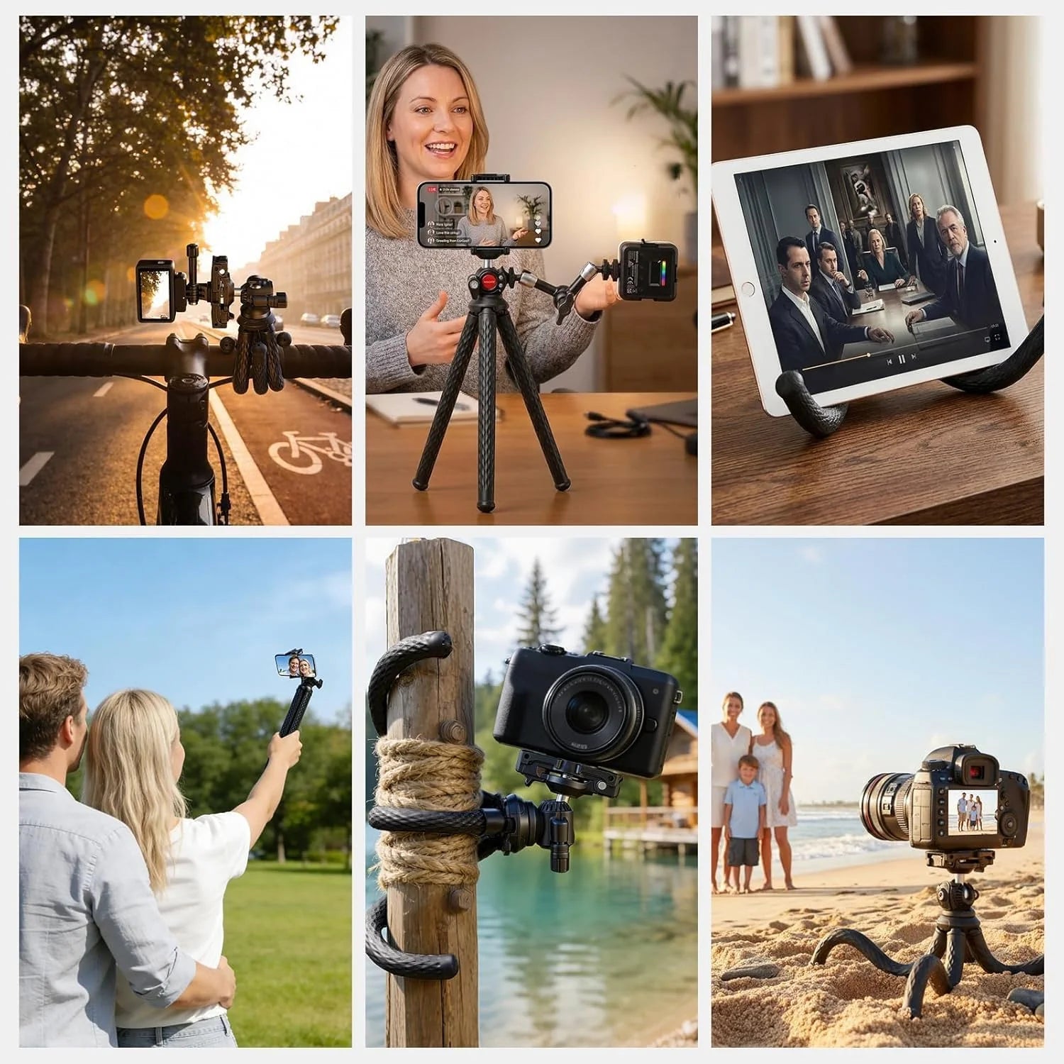 Neewer TP34 Flexible Camera Tripod with Remote