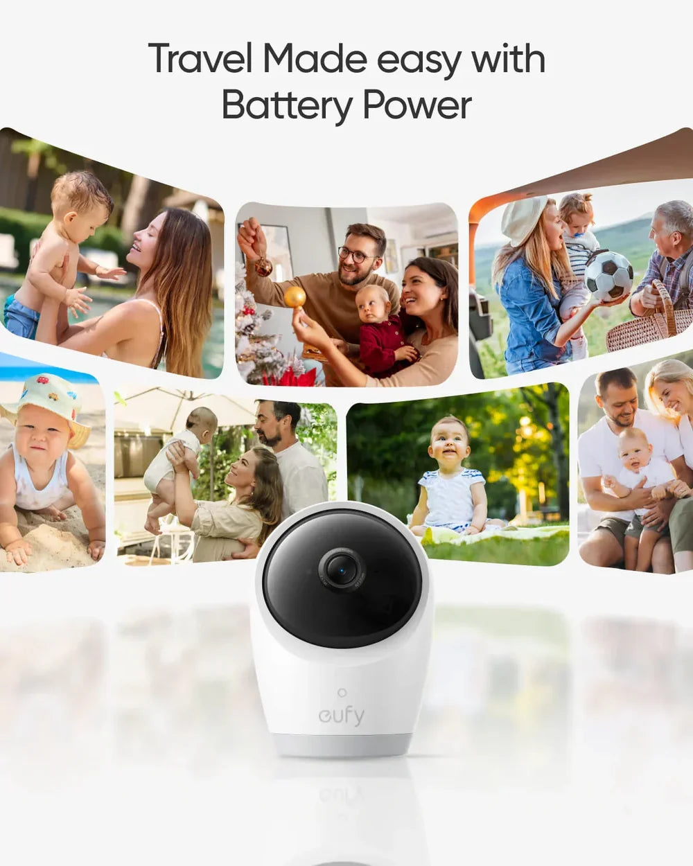 eufy E21 5" Smart Video Baby Monitor with 4K Pan-Tilt Camera