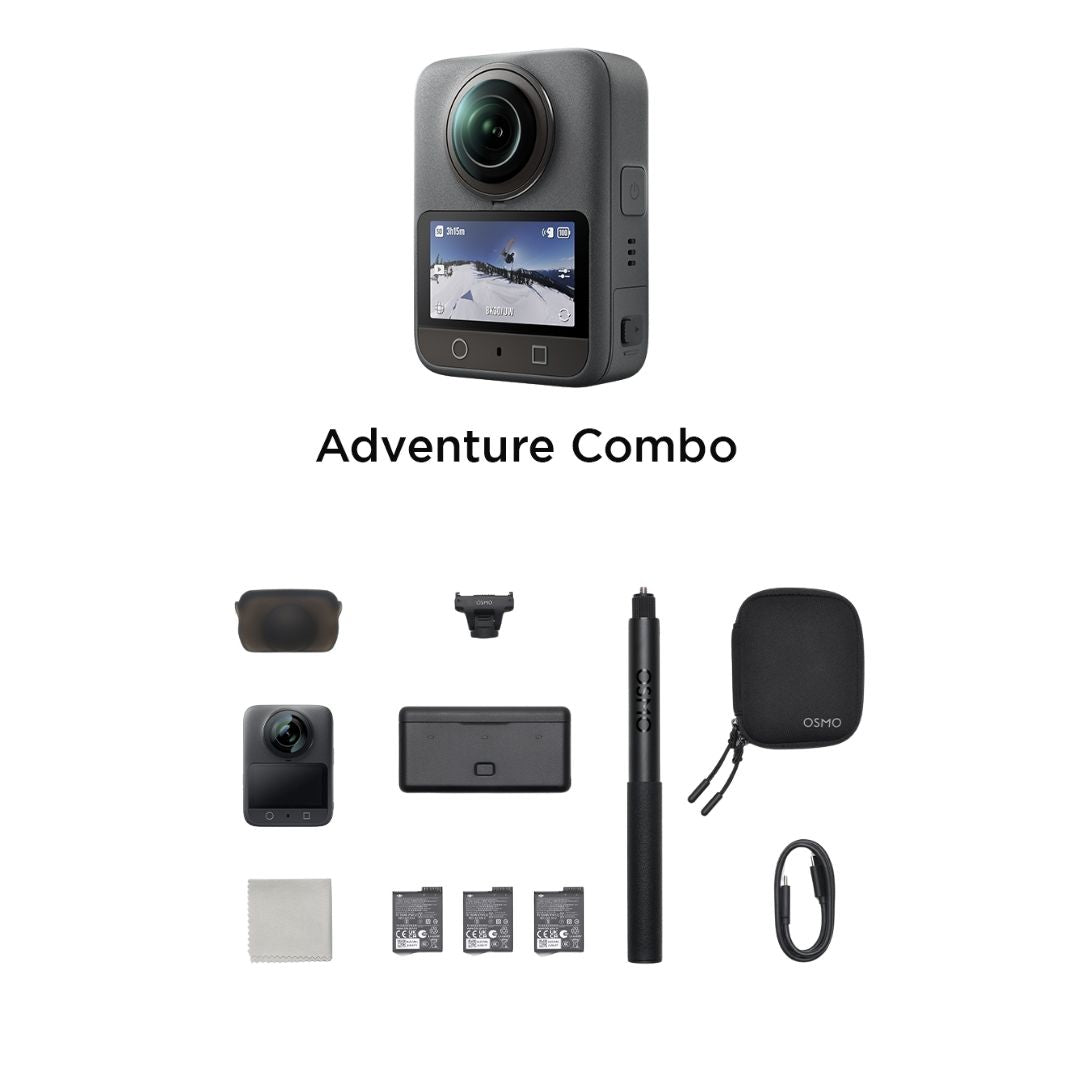 DJI Osmo 360° Camera - Adventure Combo