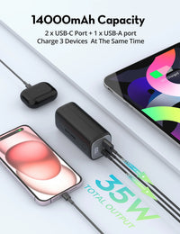 RAVPower RP-PB208 20000mAh 50W PD 4-Port Power Bank