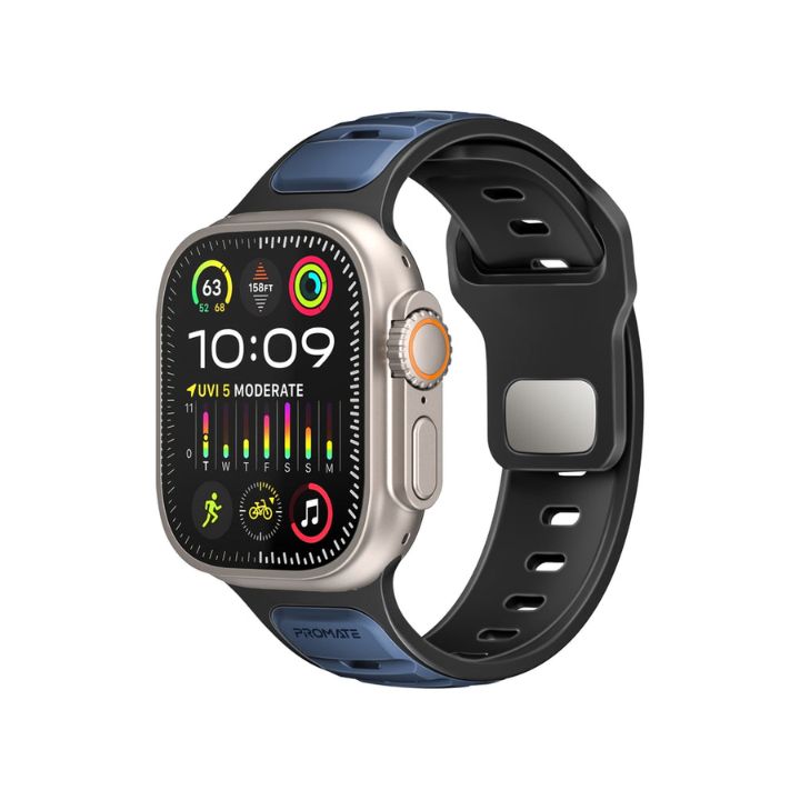 Promate SiliBand-DC Two-Tone Silicone Apple Watch Band